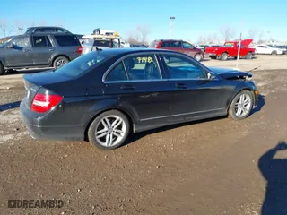 2014 Mercedes-Benz C-Class C 300 Sport with VIN WDDGF8AB9EA936797, listed as a IAAI auction lot 41607148 with 126,778 mi miles. Bid and sale history available at carsss.com. Image 4.