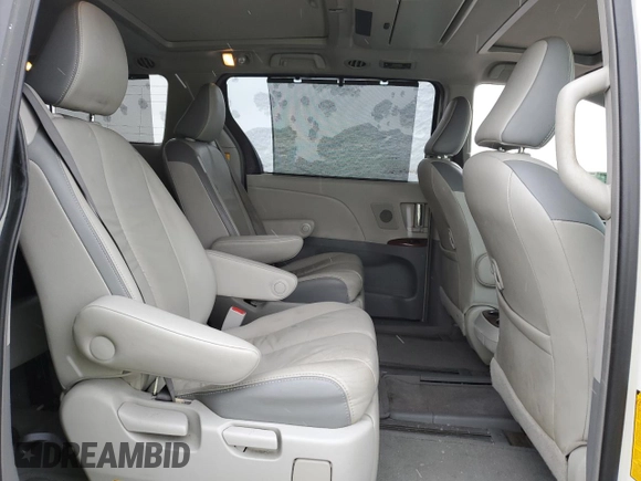 2012 Toyota Sienna XLE with VIN 5TDDK3DC4CS030704, listed as a Copart auction lot 44935165 with 120,890 mi miles and Salvage title. Bid and sale history available at DreamBid. Image 11.