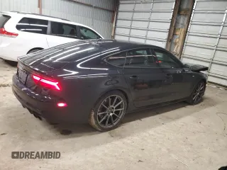 2018 Audi S7 Prestige with VIN WAU2FAFC9JN093553, listed as a Copart auction lot 44968525 with 42,384 mi miles and Salvage Title. Bid and sale history available at carsss.com. Image 3.