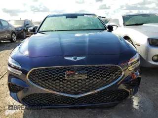 2023 Genesis G70 3.3T with VIN KMTG54TEXPU113229, listed as a Copart auction lot 75482654 with 0 mi miles and Non Repairable. Bid and sale history available at carsss.com. Image 5.