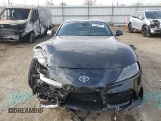 2021 Toyota GR Supra 3.0 with VIN WZ1DB0C03MW036728, listed as a Copart auction lot 85883404 with 95,426 mi miles and Salvage Title. Bid and sale history available at carsss.com. Image 5.