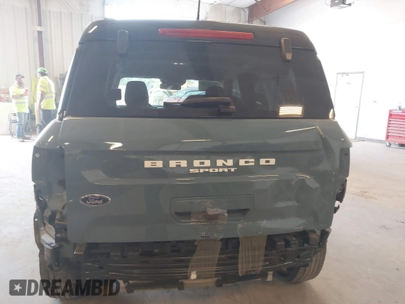2023 Ford Bronco Sport Outer Banks with VIN 3FMCR9C62PRD86434, listed as a IAAI auction lot 42120508 with 40,568 mi miles and . Bid and sale history available at DreamBid. Image 16.