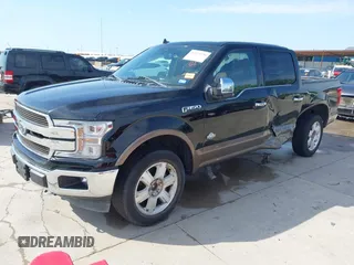 2018 Ford F-150 XL with VIN 1FTEW1E57JFC94834, listed as a IAAI auction lot 42179236 with 76,665 mi miles and . Bid and sale history available at DreamBid. Image 18.