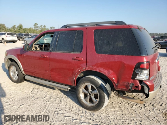 2009 Ford Explorer Eddie Bauer with VIN 1FMEU64EX9UA10104, listed as a Copart auction lot 75861494 with 193,550 mi miles and Salvage title. Bid and sale history available at DreamBid. Image 2.