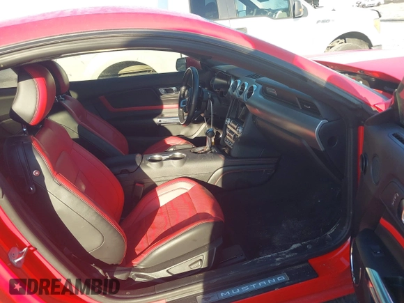 2022 Ford Mustang GT with VIN 1FA6P8CF7N5136548, listed as a IAAI auction lot 41661447 with 18,254 mi miles and . Bid and sale history available at DreamBid. Image 5.