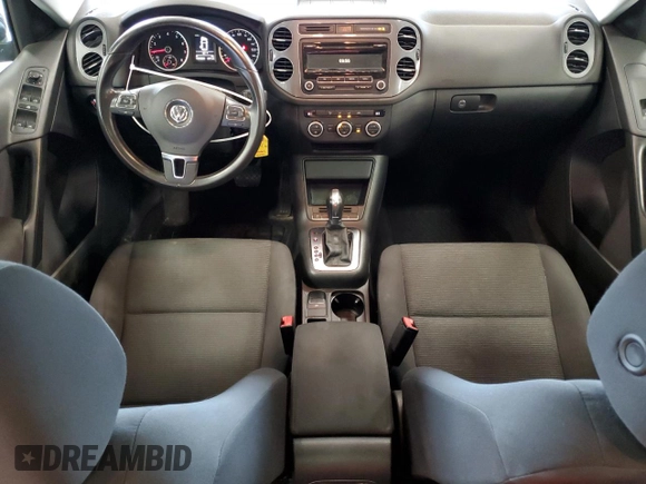 2013 Volkswagen Tiguan SE with VIN WVGBV7AX4DW518545, listed as a Copart auction lot 64585175 with 104,030 mi miles and Salvage title. Bid and sale history available at DreamBid. Image 8.