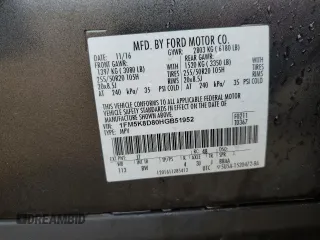 2017 Ford Explorer XLT z VIN 1FM5K8D80HGB51952, wystawiony jako Copart lot #60951985 z przebiegiem 80 198 mil mil oraz Szkoda całkowita • Salvage title. Historia ofert i sprzedaży dostępna na DreamBid. Obrazek 14.