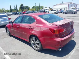 2010 Lexus IS 250 with VIN JTHBF5C27A5121449, listed as a IAAI auction lot 42661462 with 91,273 mi miles and . Bid and sale history available at DreamBid. Image 3.