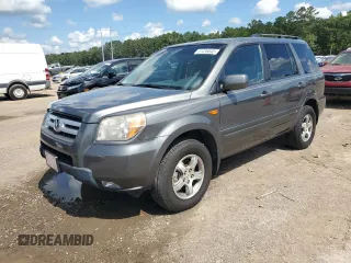 2008 Honda Pilot EX-L with VIN 5FNYF18548B038108, listed as a Copart auction lot 61235845 with 167,108 mi miles and Salvage title. Bid and sale history available at DreamBid. Image 1.