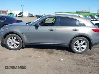 2012 Infiniti FX with VIN JN8AS1MWXCM156244, listed as a IAAI auction lot 41985306 with 107,039 mi miles and . Bid and sale history available at DreamBid. Image 14.