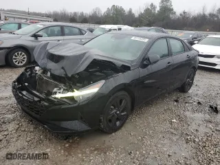 2022 Hyundai Elantra Essential with VIN KMHLM4AG2NU244586, listed as a Copart auction lot 45115335 with 94,268 mi miles and Salvage Title. Bid and sale history available at carsss.com. Image 1.