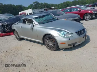 2005 Lexus SC 430 z VIN JTHFN48Y850068369, wystawiony jako IAAI lot #42423130 z przebiegiem 131 718 mil mil oraz . Historia ofert i sprzedaży dostępna na DreamBid. Obrazek 1.
