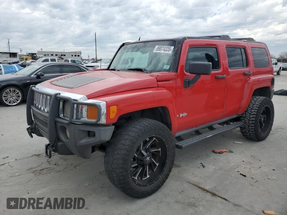 2006 Hummer H3 with VIN 5GTDN136668151694, listed as a Copart auction lot 89074335 with 221,011 mi miles and Clean Title. Bid and sale history available at DreamBid. Image 1.