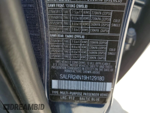 2009 Land Rover LR2 HSE с VIN SALFR24N19H129180, выставлен на аукционе Copart как лот 53575705 с пробегом 149 661 миль миль и Списание • Salvage title. История ставок и продаж доступна на DreamBid. Изображение 14.