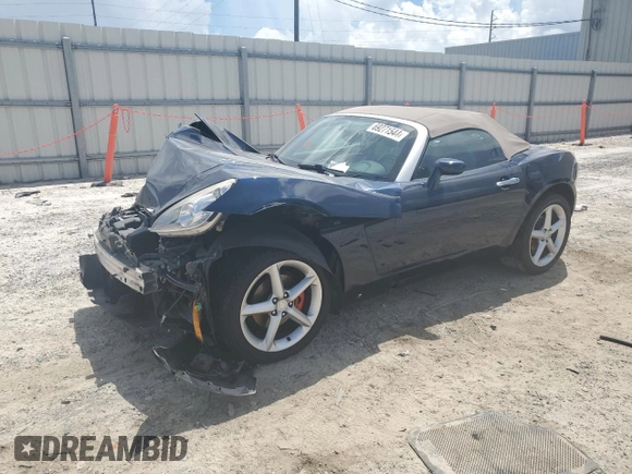 2007 Saturn Sky z VIN 1G8MB35B67Y103887, wystawiony jako Copart lot #69271544 z przebiegiem 62 365 mil mil oraz Szkody całkowita. Historia ofert i sprzedaży dostępna na DreamBid. Obrazek 1.