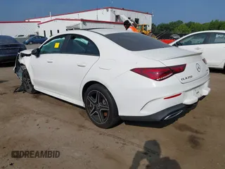 2020 Mercedes-Benz CLA 250 with VIN W1K5J4HB1LN122685, listed as a IAAI auction lot 42435026 with 52,184 mi miles and . Bid and sale history available at DreamBid. Image 3.