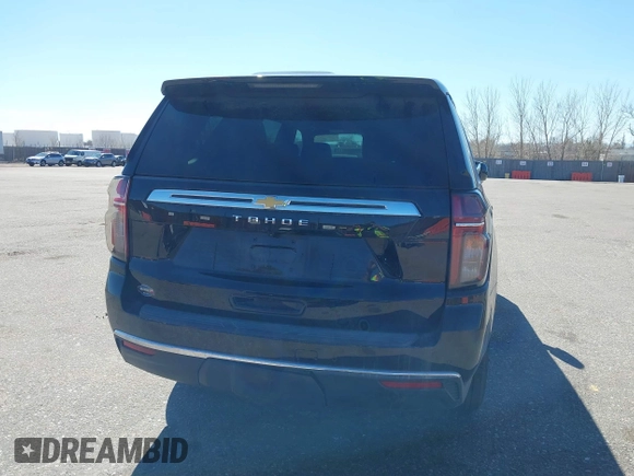 2023 Chevrolet Tahoe LS with VIN 1GNSKMKD1PR507609, listed as a IAAI auction lot 41591226 with 9,292 mi miles and . Bid and sale history available at DreamBid. Image 16.