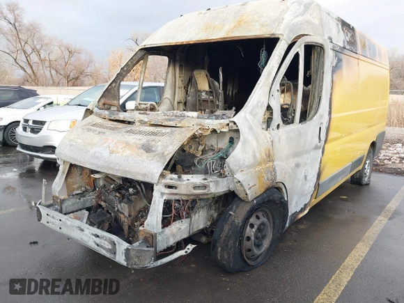 2016 Ram ProMaster Cargo with VIN 3C6URVJG9GE108092, listed as a IAAI auction lot 41177844 with Not Provided miles and . Bid and sale history available at DreamBid. Image 2.