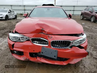 2015 BMW 4 Series 435i xDrive with VIN WBA3T7C58FP942542, listed as a Copart auction lot 78869484 with 75,392 mi miles and Salvage title. Bid and sale history available at DreamBid. Image 5.