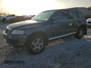 2007 Volkswagen Touareg V6 with VIN WVGZE77L47D001703, listed as a Copart auction lot 76585224 with 152,024 mi miles and Clean Title. Bid and sale history available at DreamBid. Image 1.