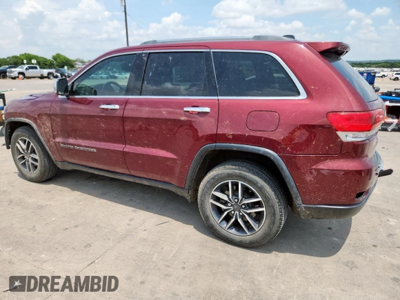 2019 Jeep Grand Cherokee Limited with VIN 1C4RJEBG0KC604225, listed as a Copart auction lot 64566725 with 88,702 mi miles and Salvage title. Bid and sale history available at DreamBid. Image 2.