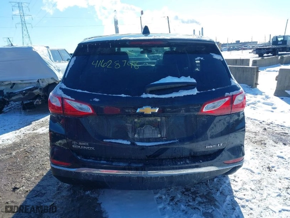 2021 Chevrolet Equinox LT with VIN 2GNAXUEV8M6122041, listed as a IAAI auction lot 41628748 with 90,350 mi miles. Bid and sale history available at carsss.com. Image 16.