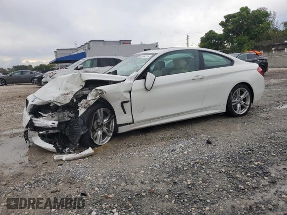 2019 BMW 4 Series 430i with VIN WBA4W3C59KAF93279, listed as a Copart auction lot 50384715 with 56,543 mi miles and Non Repairable. Bid and sale history available at carsss.com. Image 1.