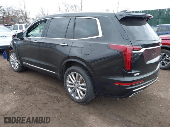 2021 Cadillac XT6 Premium Luxury with VIN 1GYKPCRSXMZ222454, listed as a IAAI auction lot 41648439 with 113,547 mi miles and . Bid and sale history available at carsss.com. Image 3.