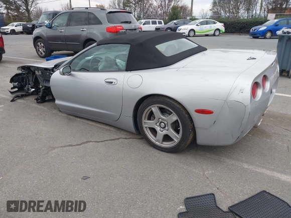 1998 Chevrolet Corvette with VIN 1G1YY32G2W5121494, listed as a IAAI auction lot 41605619 with 1 mi miles. Bid and sale history available at carsss.com. Image 3.