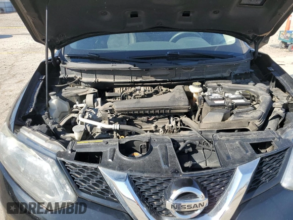 2015 Nissan Rogue SV with VIN KNMAT2MV2FP505065, listed as a Copart auction lot 51227225 with 155,998 mi miles and Salvage Title. Bid and sale history available at carsss.com. Image 12.