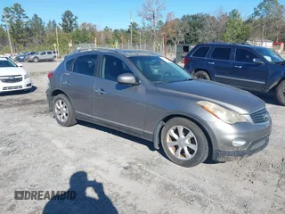 2010 Infiniti EX Journey with VIN JN1AJ0HP8AM701918, listed as a IAAI auction lot 41248330 with Not Provided miles. Bid and sale history available at carsss.com. Image 1.