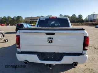 2016 Ram 1500 Sport with VIN 1C6RR6MT8GS414749, listed as a Copart auction lot 87182404 with 50,788 mi miles and Salvage Title. Bid and sale history available at carsss.com. Image 6.