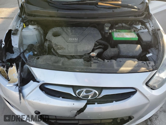 2013 Hyundai Accent GLS with VIN KMHCT4AE6DU523202, listed as a Copart auction lot 52568315 with 126,806 mi miles and Salvage Title. Bid and sale history available at carsss.com. Image 11.