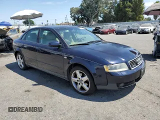 2003 Audi A4 1.8T with VIN WAULC68E93A316080, listed as a Copart auction lot 65381054 with 102,383 mi miles and Salvage Title. Bid and sale history available at carsss.com. Image 4.