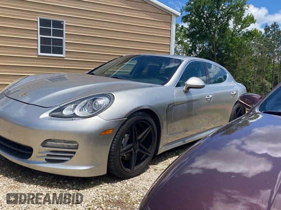2010 Porsche Panamera S with VIN WP0AB2A76AL065411, listed as a Copart auction lot 57122525 with 135,112 mi miles and Clean title. Bid and sale history available at DreamBid. Image 2.