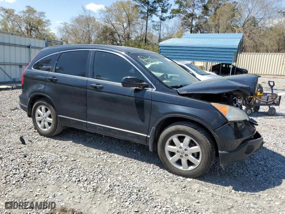 2007 Honda CR-V EX-L with VIN JHLRE38777C012458, listed as a Copart auction lot 50514055 with 128,503 mi miles and Salvage Title. Bid and sale history available at carsss.com. Image 4.