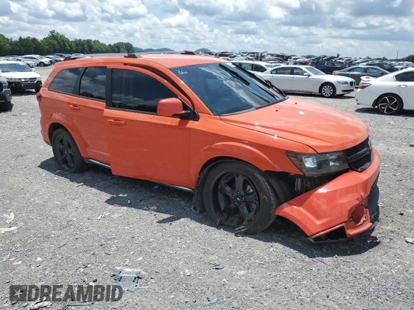 2018 Dodge Journey Crossroad with VIN 3C4PDCGG3JT346734, listed as a Copart auction lot 64382715 with 149,224 mi miles and Salvage title. Bid and sale history available at DreamBid. Image 4.