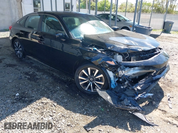 2023 Honda Civic EX with VIN 2HGFE1F73PH320247, listed as a IAAI auction lot 42148175 with 40,454 mi miles and . Bid and sale history available at DreamBid. Image 1.