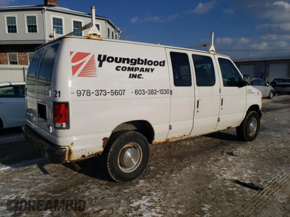 2007 Ford Econoline Cargo Commercial with VIN 1FTNE24W07DA41331, listed as a Copart auction lot 42736005 with 258,069 mi miles and Clean title. Bid and sale history available at DreamBid. Image 3.