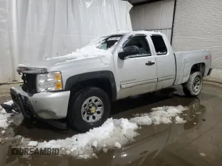 2010 Chevrolet Silverado 1500 LS with VIN 1GCSKREA4AZ251643, listed as a Copart auction lot 88511085 with 136,052 mi miles and Salvage Title. Bid and sale history available at DreamBid. Image 1.