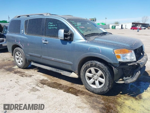 2011 Nissan Armada SV with VIN 5N1BA0ND2BN618049, listed as a IAAI auction lot 41838749 with 198,670 mi miles and . Bid and sale history available at DreamBid. Image 1.