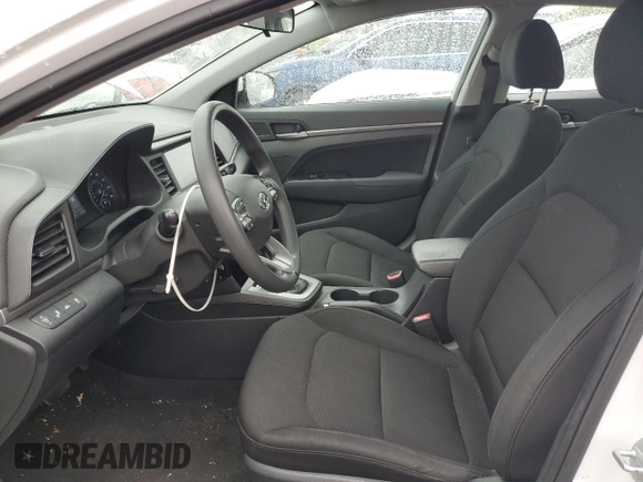 2020 Hyundai Elantra SEL with VIN 5NPD84LF1LH627251, listed as a Copart auction lot 55524685 with 86,266 mi miles and Salvage title. Bid and sale history available at DreamBid. Image 7.