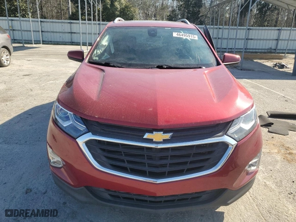 2020 Chevrolet Equinox LT with VIN 2GNAXKEV4L6265412, listed as a Copart auction lot 46495915 with 75,027 mi miles and Salvage Title. Bid and sale history available at carsss.com. Image 5.