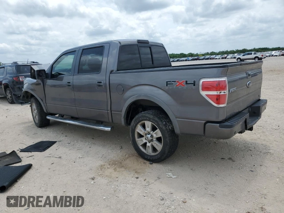 2010 Ford F-150 XL with VIN 1FTFW1EV9AFB85750, listed as a Copart auction lot 54044555 with 205,053 mi miles and Salvage Title. Bid and sale history available at carsss.com. Image 2.