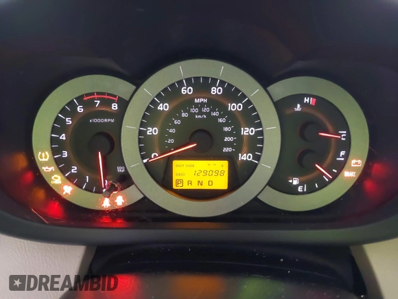 2007 Toyota RAV4 Limited with VIN JTMZD31V175058302, listed as a IAAI auction lot 41773898 with 129,098 mi miles. Bid and sale history available at carsss.com. Image 7.