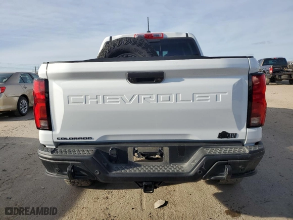 2024 Chevrolet Colorado 4WD ZR2 with VIN 1GCPTFEK0R1203710, listed as a Copart auction lot 88312075 with 7,293 mi miles and Salvage Title. Bid and sale history available at carsss.com. Image 6.