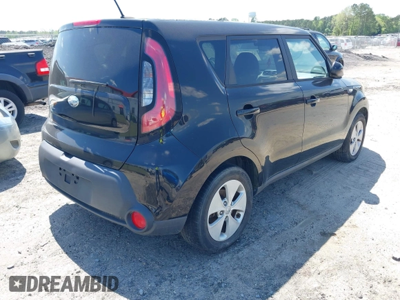 2014 Kia Soul with VIN KNDJN2A24E7709921, listed as a IAAI auction lot 42052622 with 151,378 mi miles. Bid and sale history available at carsss.com. Image 4.