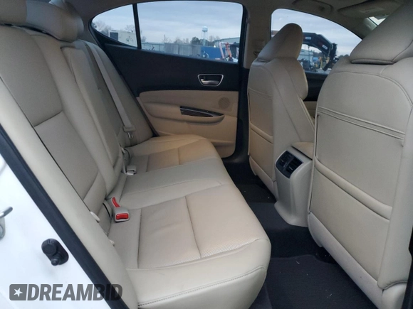 2018 Acura TLX w/Technology Pkg with VIN 19UUB1F58JA001141, listed as a Copart auction lot 42558325 with 130,099 mi miles and Salvage Title. Bid and sale history available at carsss.com. Image 10.