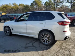2020 BMW X5 xDrive40i with VIN 5UXCR6C00L9C91795, listed as a Copart auction lot 46489845 with Not Provided miles and Salvage Title. Bid and sale history available at carsss.com. Image 2.