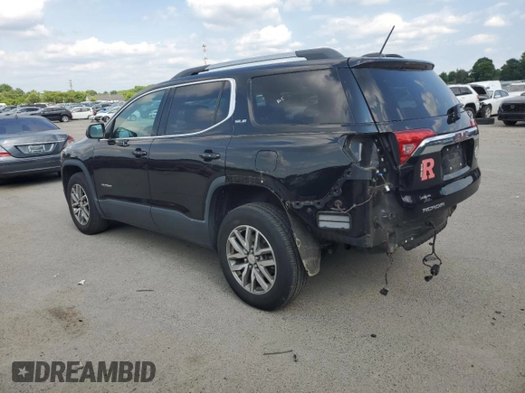 2018 GMC Acadia SLE with VIN 1GKKNLLS7JZ144042, listed as a Copart auction lot 57464704 with 123,204 mi miles and Salvage Title. Bid and sale history available at DreamBid. Image 2.